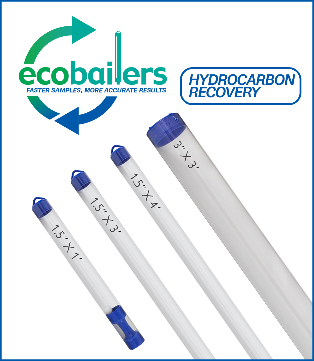 eco Bailers Hydrocarbon Recovery Sampling